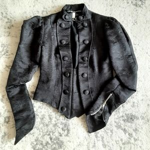 RARE vintage Lip Service goth Victorian jacket